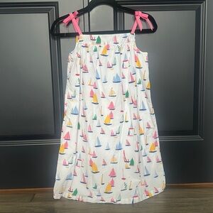 Hanna Andersson Girls Sailboats Dress